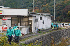 安佐工場周辺清掃